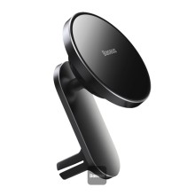 Avtomobil üçün maqnitli simsiz şarj cihazı Magnetic Wireless Car Charger 15W MagSafe uyğun Dashboard/Air Vent Black