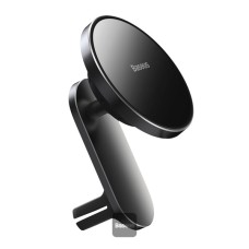 Avtomobil üçün maqnitli simsiz şarj cihazı Magnetic Wireless Car Charger 15W MagSafe uyğun Dashboard/Air Vent Black