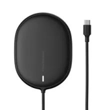 Simsiz enerji toplama cihazı Baseus WXQJ-02 Wireless Charger 15W Type-C Black