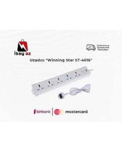 Winning Star Çoxfunksiyalı Rozetka 5-li ST-4016