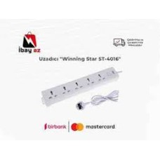 Winning Star ST-4010 3-lü Universal Rozetka