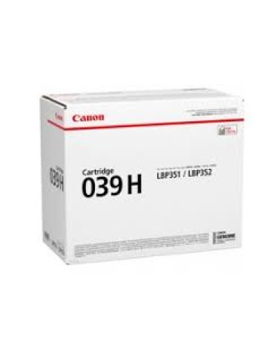 Canon Cartridge 039 0287C001 Black Toner Kartrici