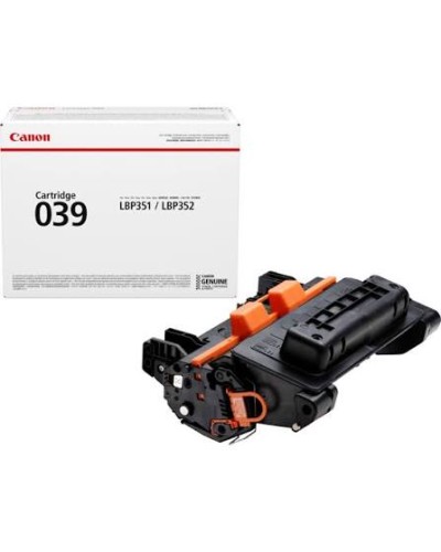 Canon Cartridge 039 0287C001 Black Toner Kartrici