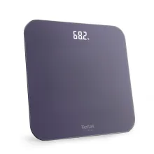 Tefal Classic PP1904V0 Döşəmə Tərəzi – 180 kq, Şüşə Platforma və Zərif Bənövşəyi Dizayn