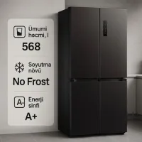 Soyuducu Midea MDRF632FIF28
