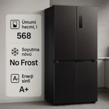 Холодильник Midea MDRF632FIF28