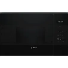 Bosch BFL524MB2 Ankastre Mikrodalğa – 20 L, 800 W, 7 Proqram, Qara