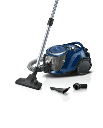 Bosch BGS412000 Tozsoran – 2000W Güclü, Torbasız və Səssiz Model (Göy)