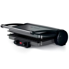 Bosch TCG4215 2000W Kontakt Qril – 3-ü-1-də, 180° Açılan, Gümüşü