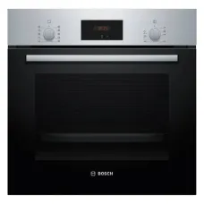 Quraşdırılan soba Bosch HBF512BS1T – Serie 2, 66 L, 3D Hotair, Qara-Gümüşü