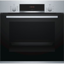 Quraşdırılan soba BOSCH HBF534ES0Q – Serie 4, 66 L, EcoClean, Gümüşü