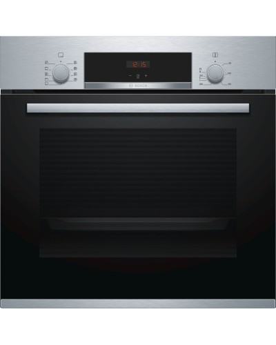 Quraşdırılan soba BOSCH HBF534ES0Q – Serie 4, 66 L, EcoClean, Gümüşü