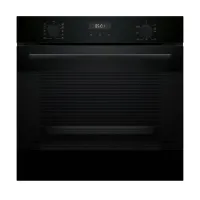 Quraşdırılan soba Bosch HJA737BA0 – Serie 4, 76 L, 10 Rejim, Qara