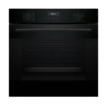 Quraşdırılan soba Bosch HJA737BA0 – Serie 4, 76 L, 10 Rejim, Qara