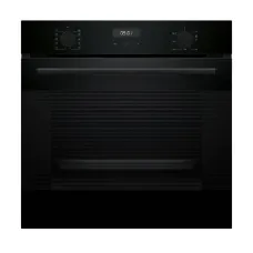 Quraşdırılan soba Bosch HJA737BA0 – Serie 4, 76 L, 10 Rejim, Qara