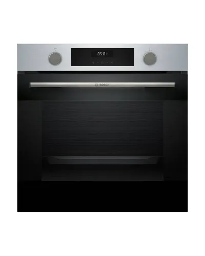 Quraşdırılan soba Bosch HJA737BR0 – Serie 4, 76 L, 7 Proqram, Gümüşü