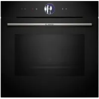 Bosch HMG776NB1 Ankastre Soba – Serie 8, 71 L, Mikrodalğa + 4D Hotair, Pyrolytic, Home Connect