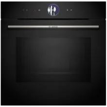 Bosch HMG776NB1 Ankastre Soba – Serie 8, 71 L, Mikrodalğa + 4D Hotair, Pyrolytic, Home Connect