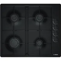 Bosch PBP6C6K80Q Qaz Bişirmə paneli – 4 Konfor, Çuqun Barmaqlıq