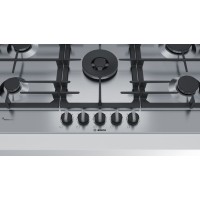 BOSCH PCR9A5B90M Bişirmə Paneli – 5 Qaz Ocaq (WOK), Paslanmaz Polad, Gümüşü