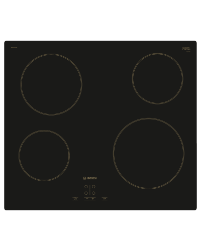 Bosch PKE611BA1R Elektrik Plitə – 4 Zona, Şüşə-Keramika Səth