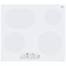 Bosch PKN652FP2E Elektrik Plitə – 4 Zona, Şüşə-Keramika Səth Ağ