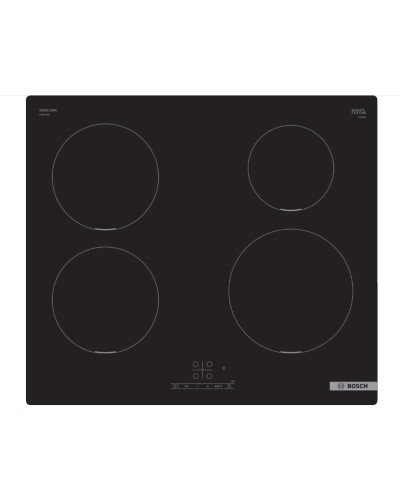 BOSCH PUE611BB5E Bişirmə Paneli – İnduksion, Şüşə Keramika, 4 Gözlü