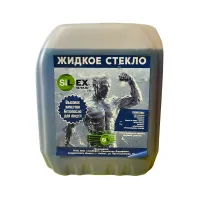 Профессиональное жидкое стекло, 1 л (Цифровое упрочнение и гидроизоляция)