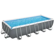 Peşəkar Bestway 5612B Power Steel Hovuz Dəsti (640x274x132 sm) Rəqəmsal Konstruksiya Stabilliyi