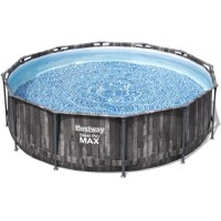 Peşəkar Bestway 5614X Power Steel Hovuz Dəsti (427x122 sm) Rəqəmsal Su Təmizləmə Texnologiyası