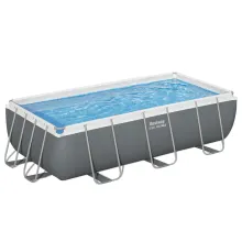 Профессиональный каркасный бассейн Bestway 56456 Power Steel (412x201x122 см) с цифровой точностью сборки