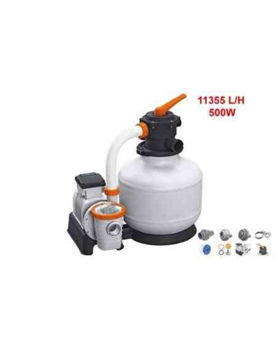 Профессиональный песочный фильтр-насос Bestway 58486 (11 355 л/ч)