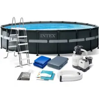 Peşəkar Intex 26326 Ultra XTR Frame Hovuz Dəsti (488x122 sm) Rəqəmsal Filtrləmə Uyğunluğu