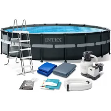 Peşəkar Intex 26326 Ultra XTR Frame Hovuz Dəsti (488x122 sm) Rəqəmsal Filtrləmə Uyğunluğu