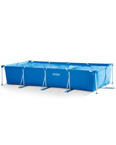 Профессиональный каркасный бассейн Intex 28273 Rectangular Frame (450x220x84 см) с цифровой точностью сборки