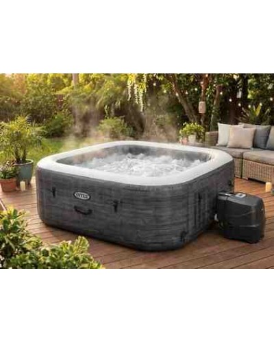 Peşəkar Intex 28450 PureSpa Jet & Bubble Deluxe (175x175x71 sm) Masaj Hovuzu