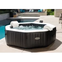 Профессиональный СПА-бассейн Intex 28458 PureSpa Jet & Bubble Deluxe (201x71 см)