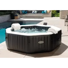 Профессиональный СПА-бассейн Intex 28458 PureSpa Jet & Bubble Deluxe (201x71 см)