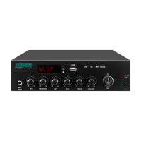 Peşəkar MP250UB Rəqəmsal Mikser Gücləndirici (250W) Sənaye Akustik Yayım Sistemi