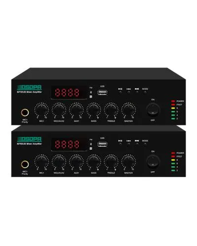 Профессиональный мини-микшерный усилитель MP35UB (Цифровая система управления звуком)