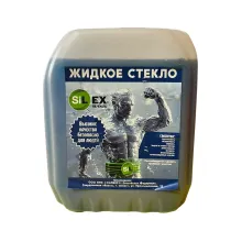 Профессиональное жидкое стекло, 5 л (Цифровое упрочнение и промышленная гидроизоляция)