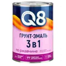 Профессиональная синтетическая краска для металла 3-в-1, 1.8 кг (полуматовая)