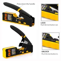 ZOERAX Professional Şəbəkə Kabel Kəlbətini (Crimping Tool)