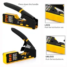 ZOERAX Professional Şəbəkə Kabel Kəlbətini (Crimping Tool)