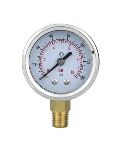 MAIRUIKE Professional Yüksək Təzyiq Manometri (0-600 Bar / 8600 PSI)