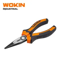 WOKIN Endüstriyel Düz Uclu Kargaburun 200 mm (8") – Dəqiq və Güclü Tutma Aləti