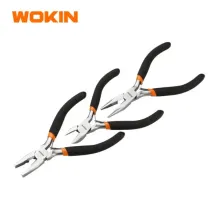 WOKIN 3 Parçalı Mini Pense Takımı 115 mm (4.5") – Dəqiq və Rahat İşlər üçün