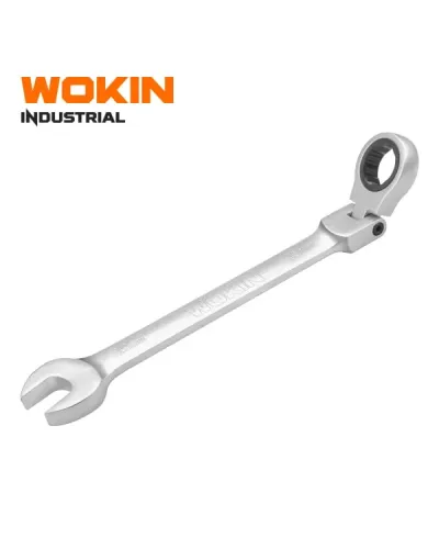 WOKIN Mafsallı Cırcırlı Kombinə Açar 14 mm – Peşəkar və Çevik Həll
