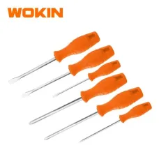 WOKIN 6 Parça Tornavida Dəsti (SL3, SL5, SL6, PH0, PH1, PH2) – Universal Alət Seti