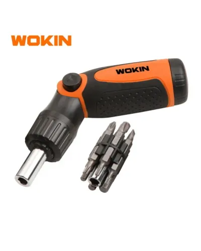 WOKIN 14-in-1 Oynar Başlı Tornavida Takımı (Ratchet Screwdriver Set)